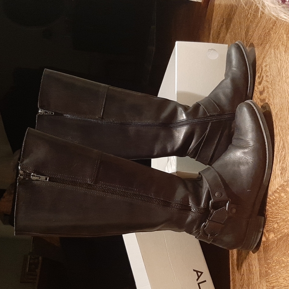 ALDO - Laraway Black Knee-High Boots - Picture 3 of 4